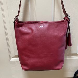Coach Legacy bucket hobo bag